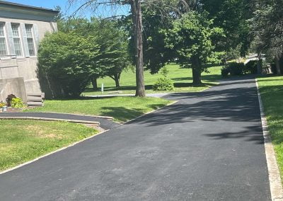 Freshly laid asphalt road - Five Star Asphalt | PA