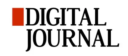 digital-journal Logo with "DIGITAL JOURNAL" in black uppercase letters next to a red square on a white background.